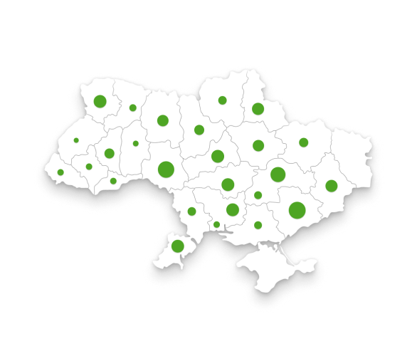 Map of Branches, ATMs and Self-service Terminals